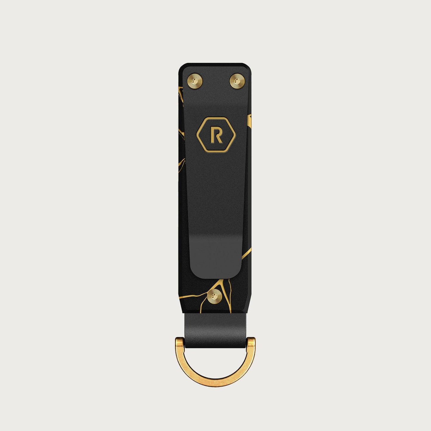 Ridge KeyCase - Kintsugi - Black