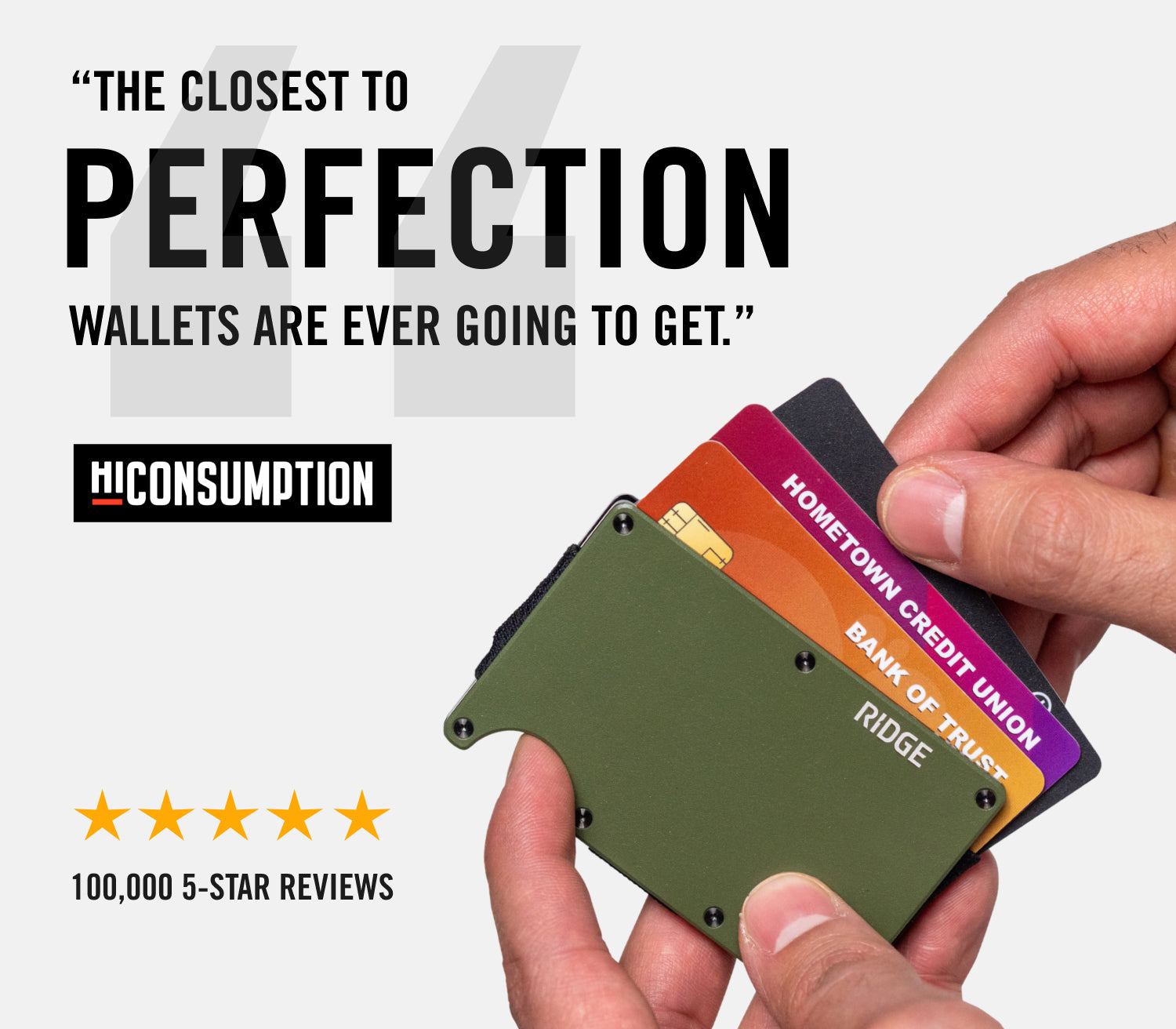 Ridge Wallet - Detroit Lions - Carbon Fiber 3k